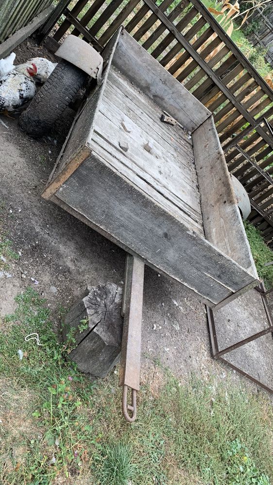 Причіп саморобний до міні-трактора