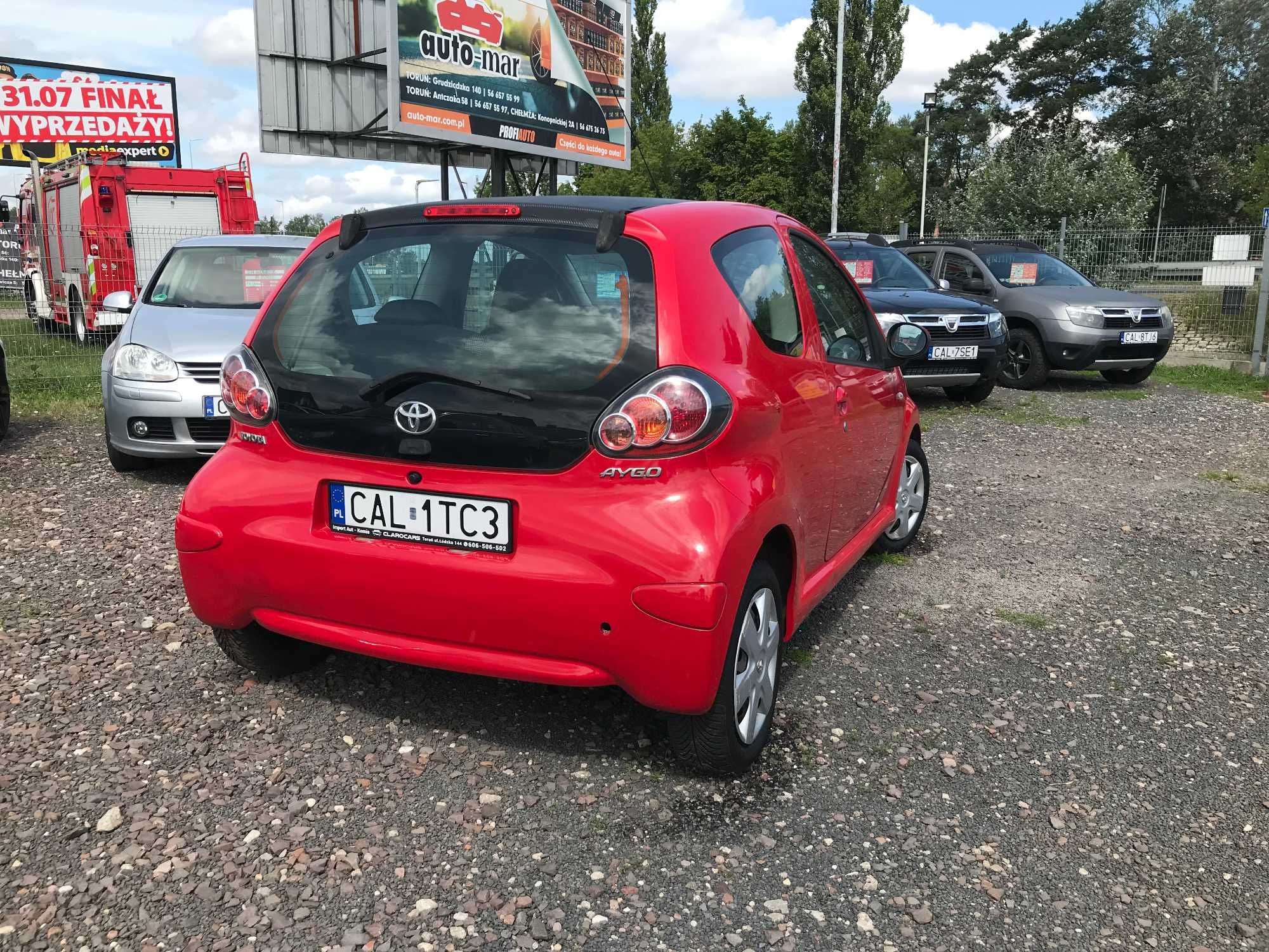 Toyota Aygo 1.0 benzyna 2010 Klima Import z Niemiec tablice Polskie OC