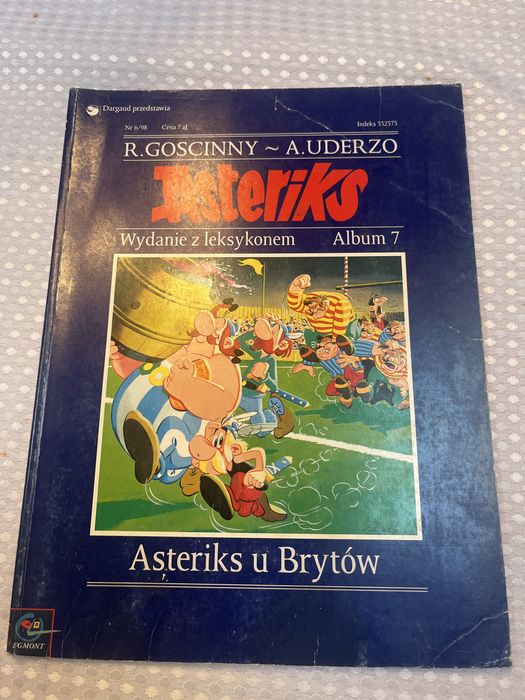 Asteriks u Brytów komiks wydanie z leksykonem tom 7