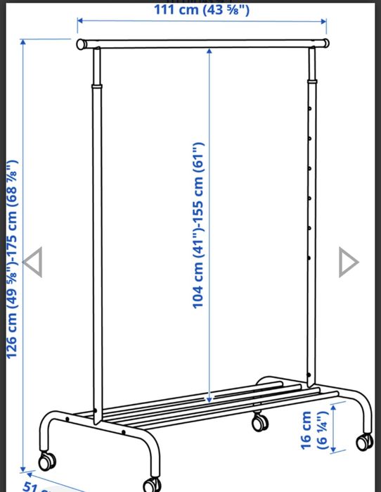 Ікеа вішалка для одягу