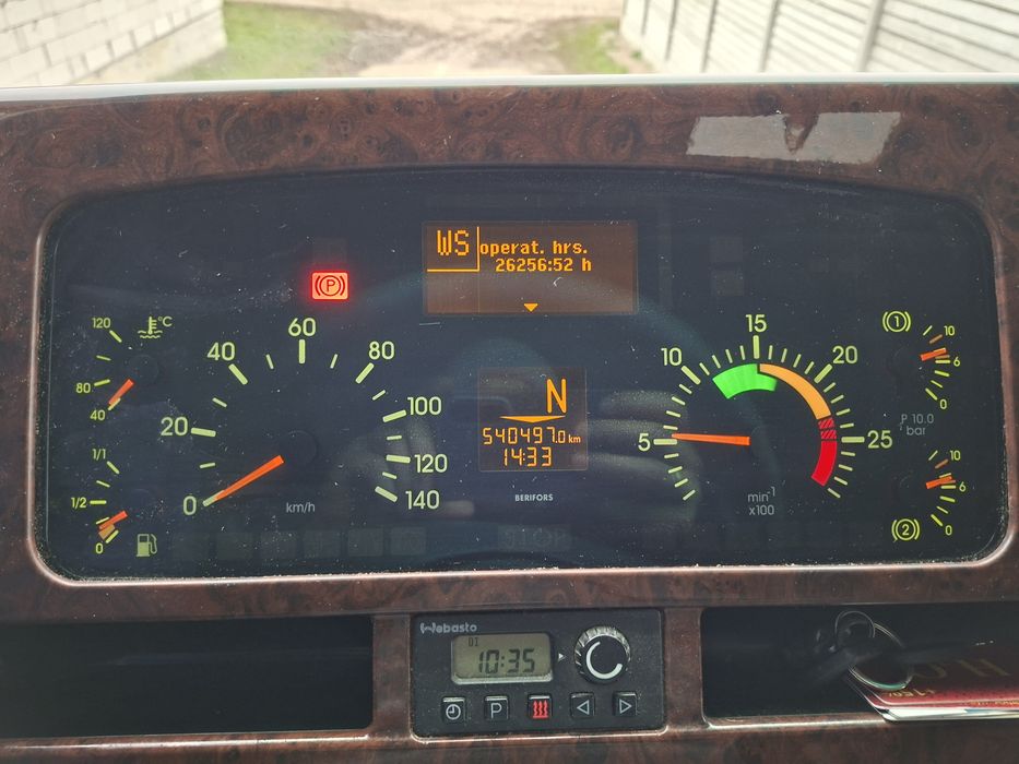 Mersedes Actros 1835 комплект 120кубів