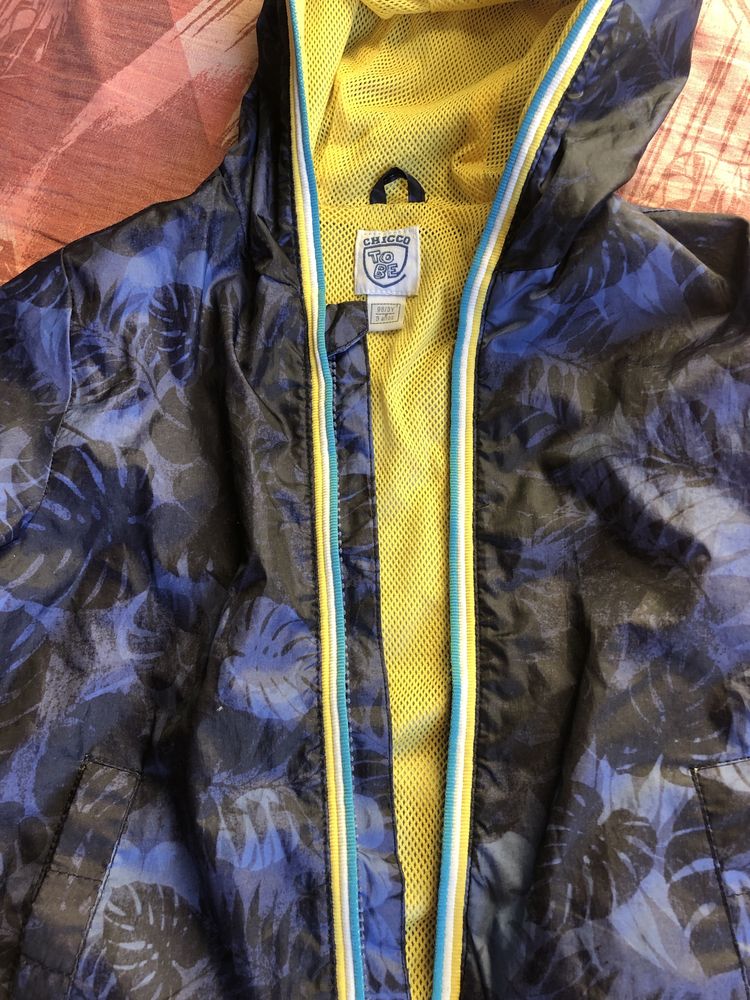 Куртка ветровка термокуртка демисезонная Chicco оригинал 3 года 98 см