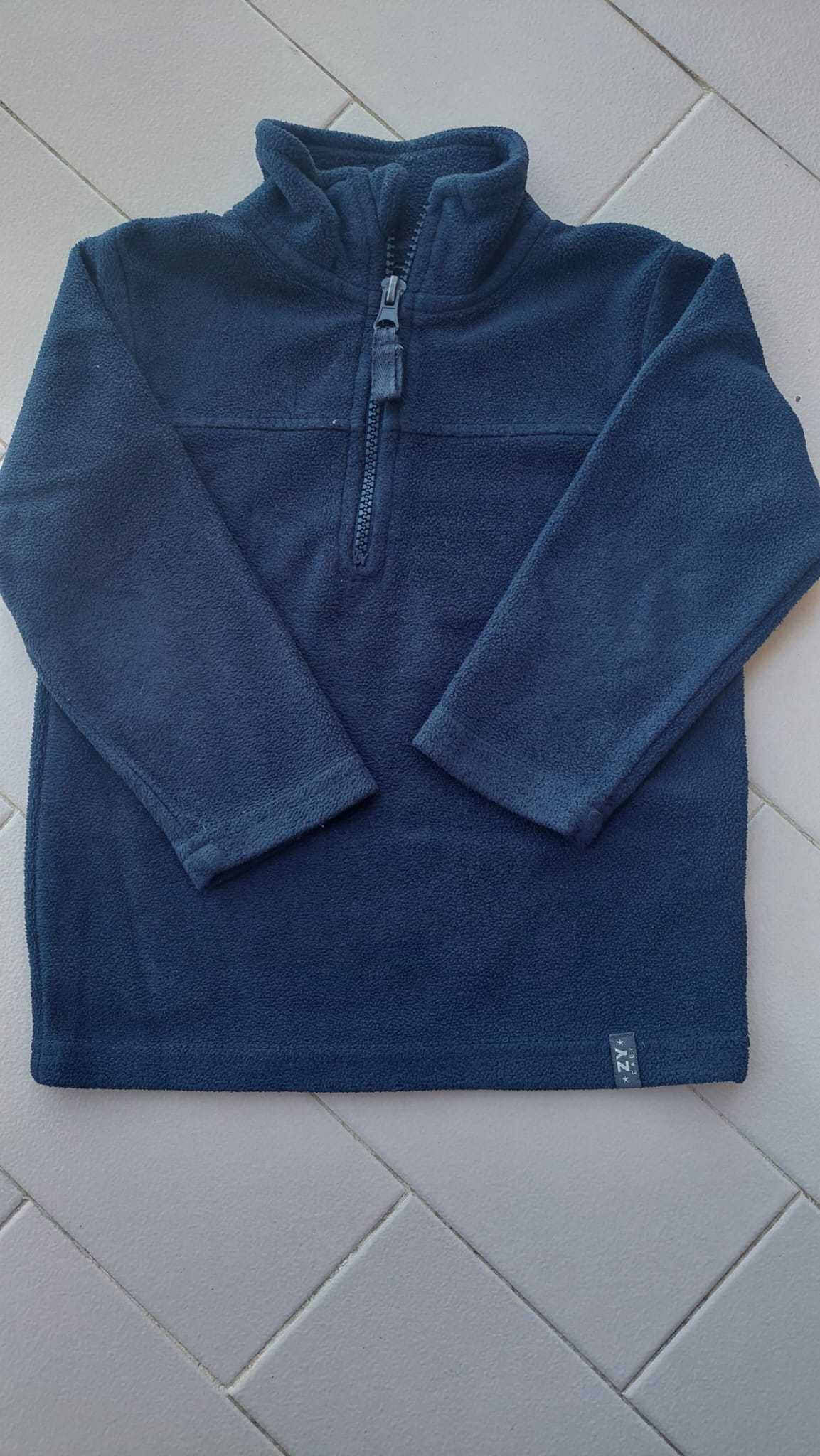 Polo menino azul escuro 18/24 meses