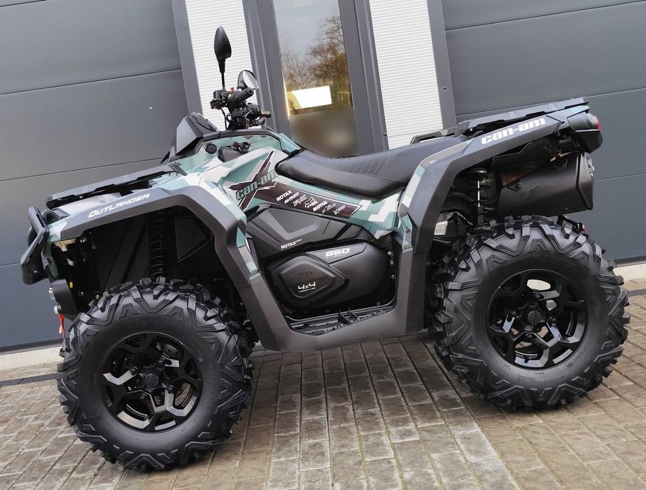 Can-Am Outlander 650 XU+, FV23%, T3B, DOPOSAŻONY, stan WZORCOWY!