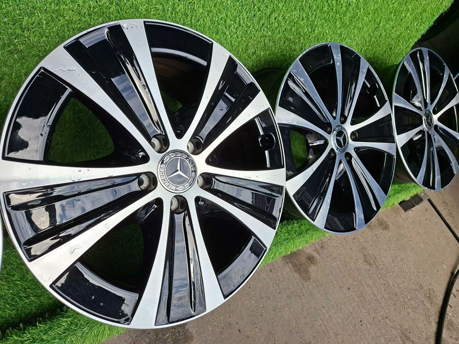 [A14] ALUFELGI 18'' 5x112 ORYGINAŁ MERCEDES 2x9J ET52,5. 2x8J ET43.