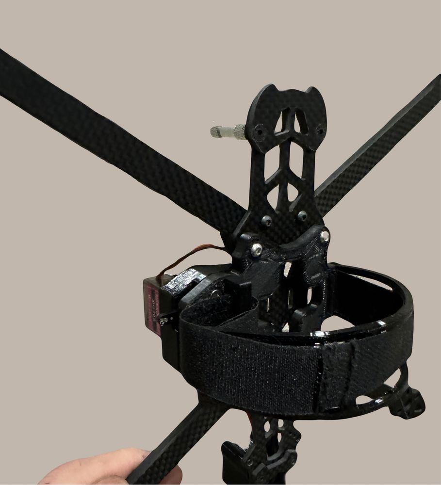 Скид для дрона на раму Mark4