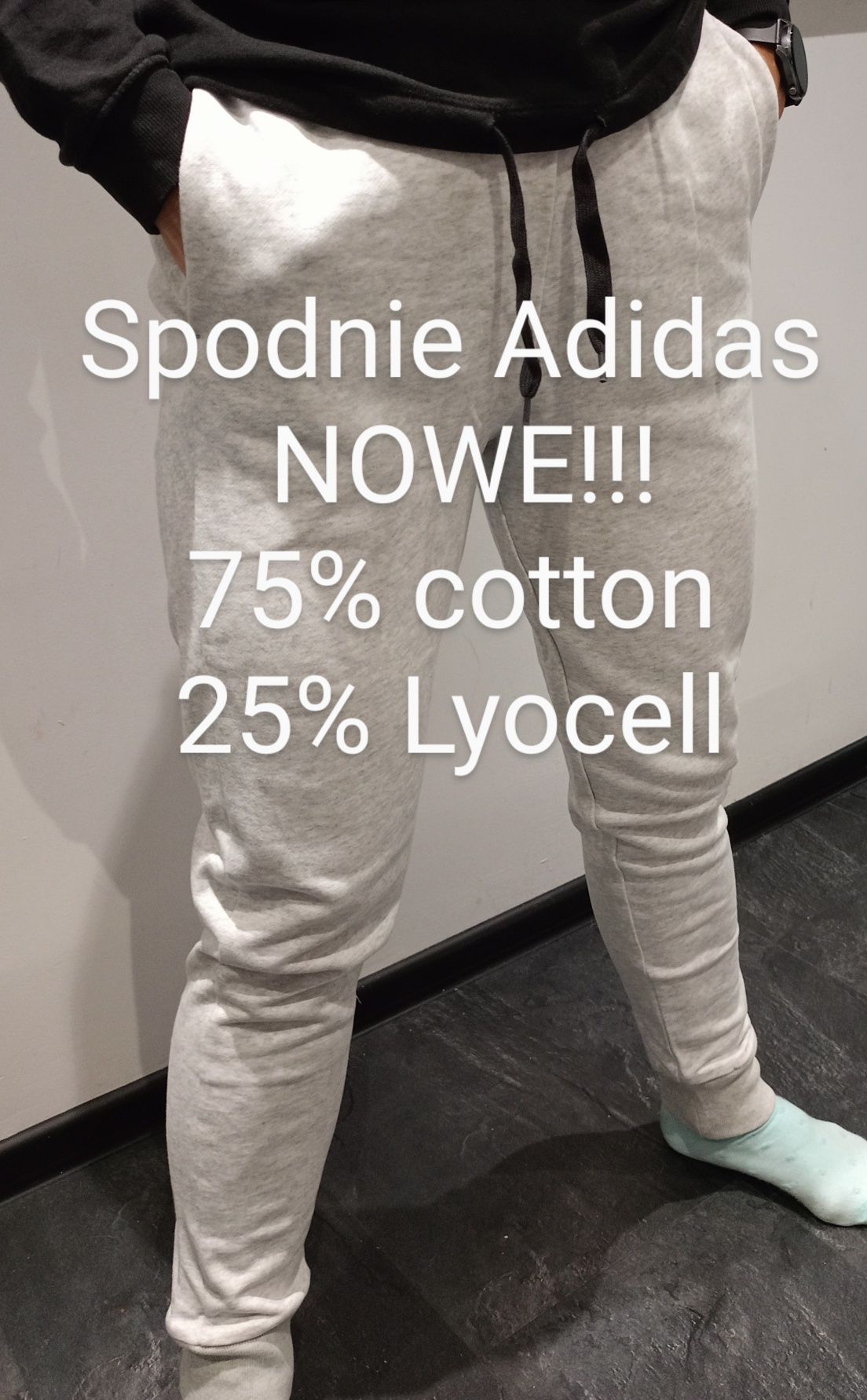 Adidas spodnie dresowe damskie S