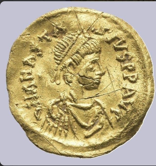 Tremissis Ouro Anastasius I