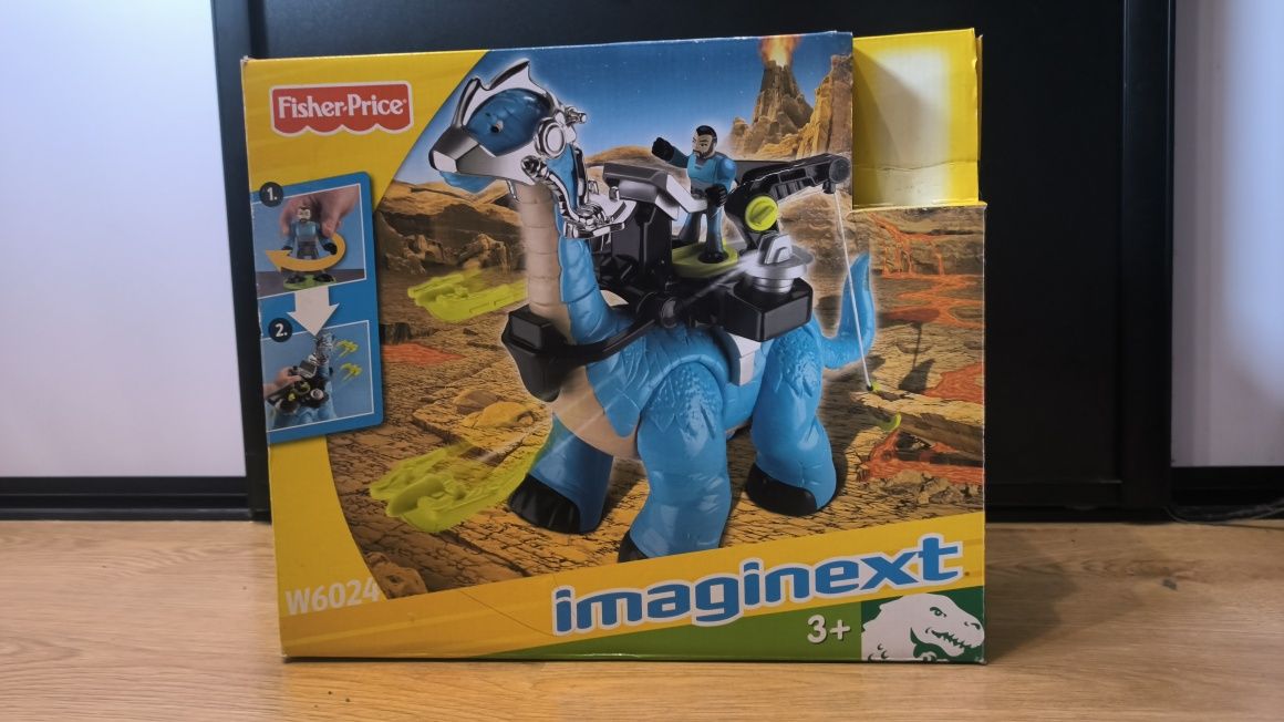 Imaginext Apatozaur Fisher Price zabawka dla dzieci