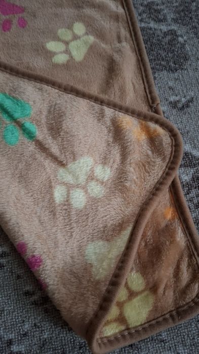 Плед тёплый (флисовый) для животных ( котов, собак)