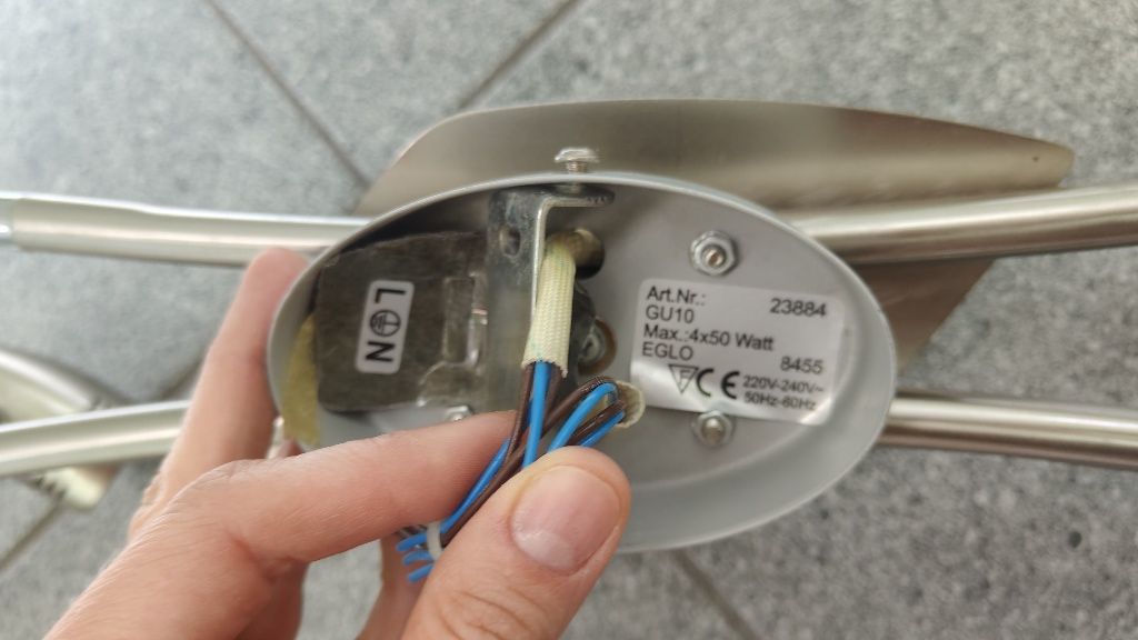 Lampa EGLO 23884 - Oświetlenie punktowe Leon 4xGU 10/50 W

punktowe LE