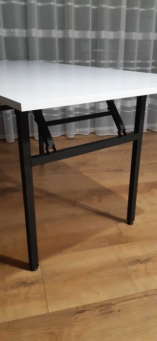 Stół składany 80x140cm solidny kompaktowy idealny na przyjęcie!