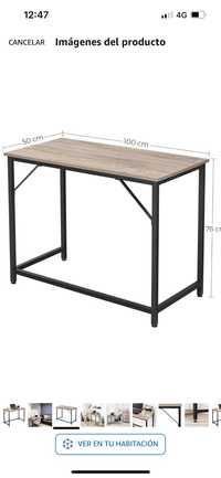 Secretaria Amazon 50 x 100 x 76 cm