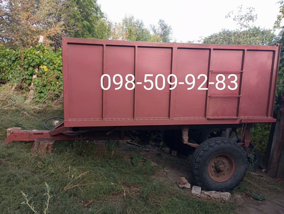 Продам недорого причеп тракторний