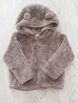 Bluza miś h&m futerko 74