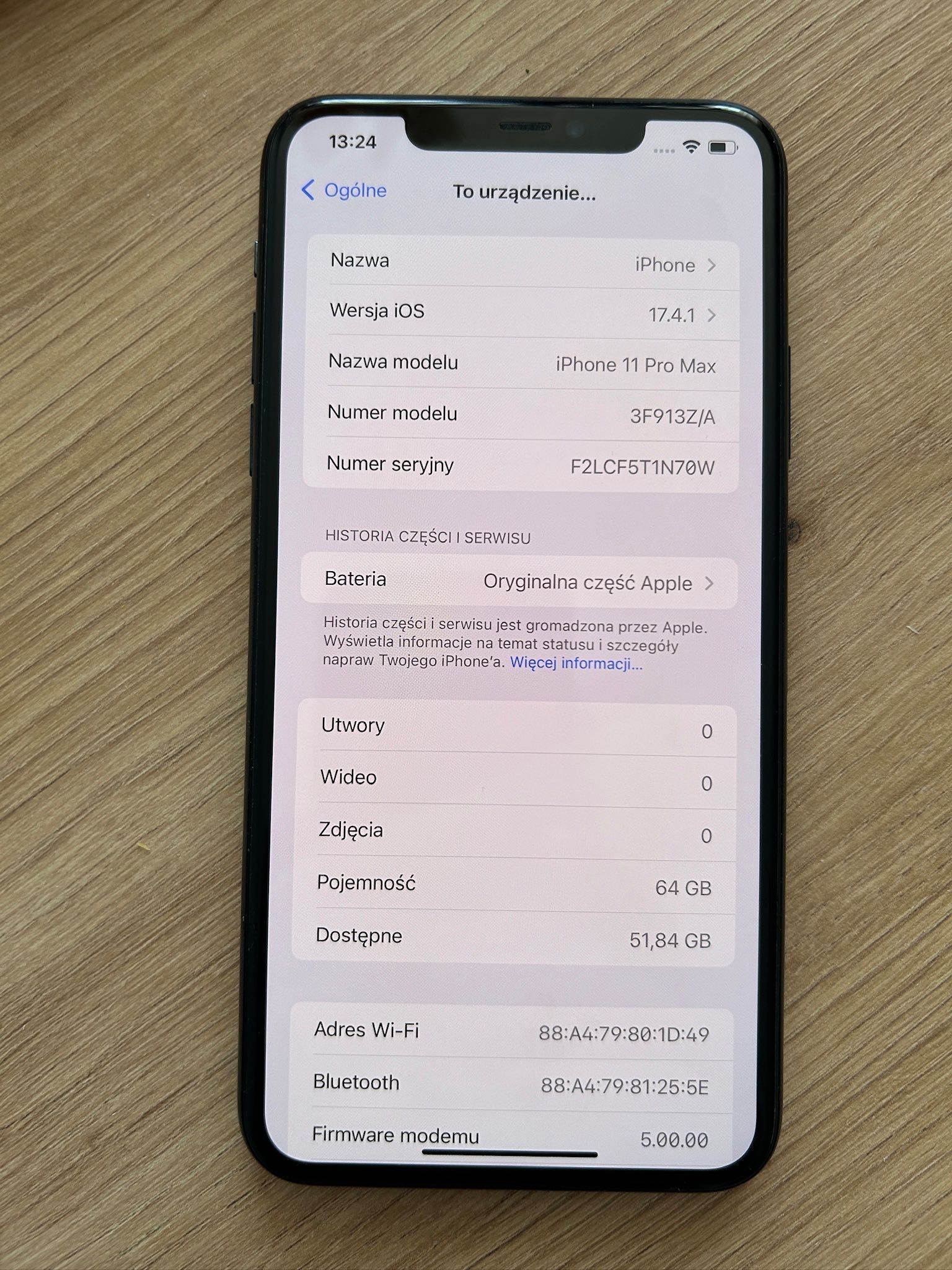 iPhone 11 Pro Max Green 64gb Perełka!!!