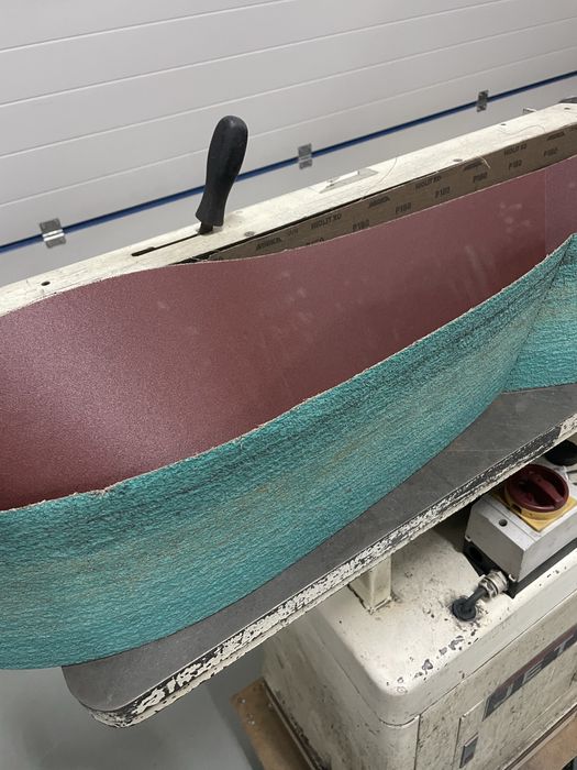 Lixadora de cinta JET EHVS-80CS