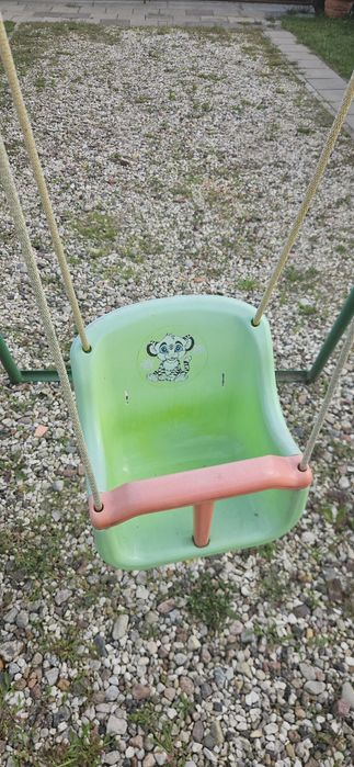 Huśtawka ogrodowa, metalowa