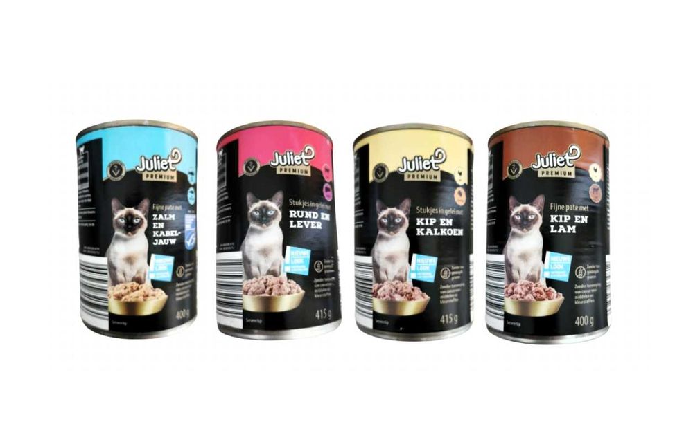 Puszka dla kota w mix smakach 40sztuk