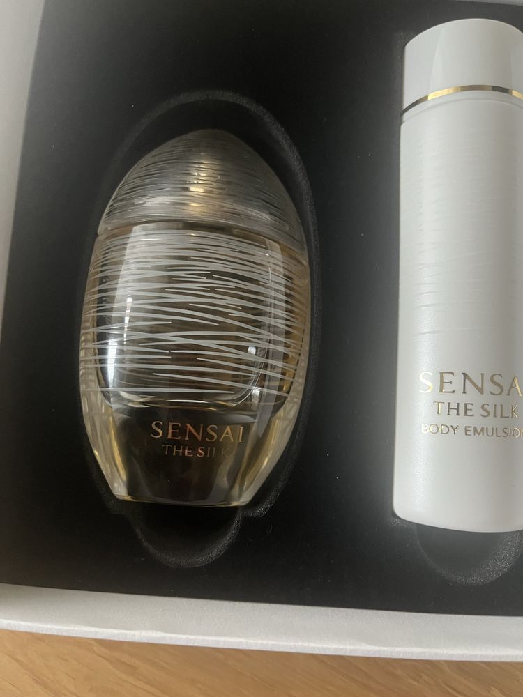 Zestaw perfumy sensai silk 50 ml edp oraz balsam 100 ml