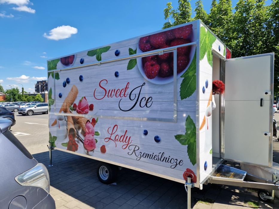 Sprzedam przyczepę do sprzedaży lodów