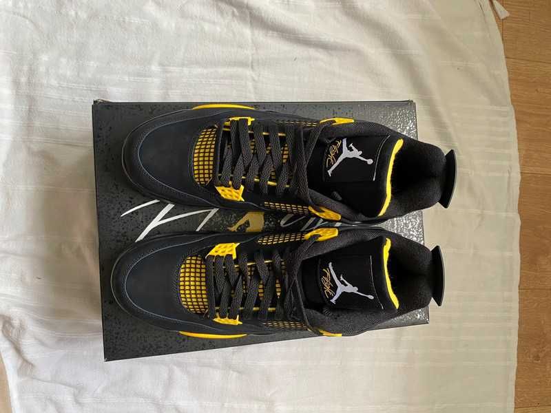 " koszykówki " Nike_Air_Jordan_4_Retro_Thunder_Rozmiar 44