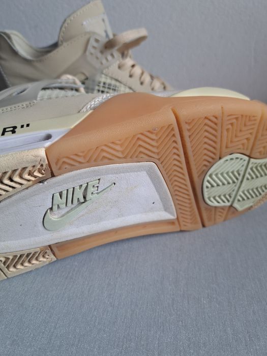 Jordan 4 Retro Off-White Sail 43