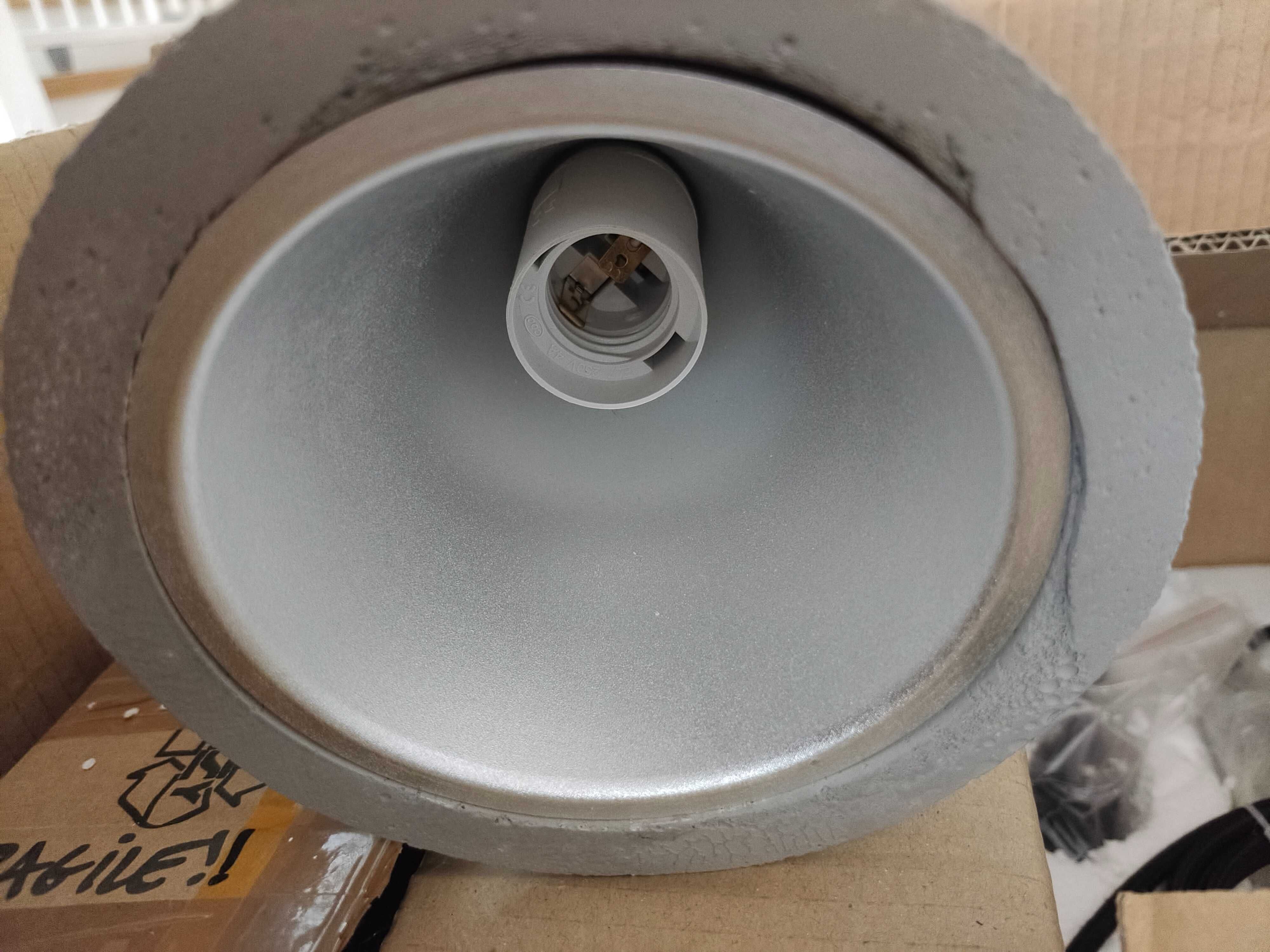 Żyrandol nowy betonowy lampa betonowa industrialna