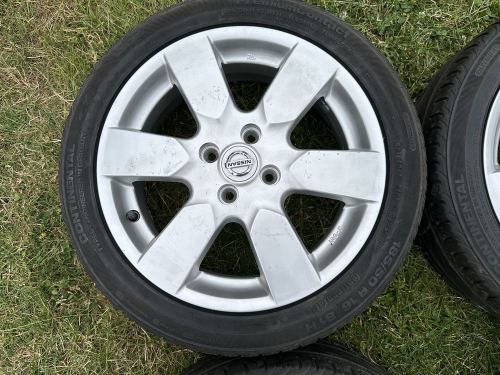 Alufelgi nissan 4x100 micra K12 R16 6J