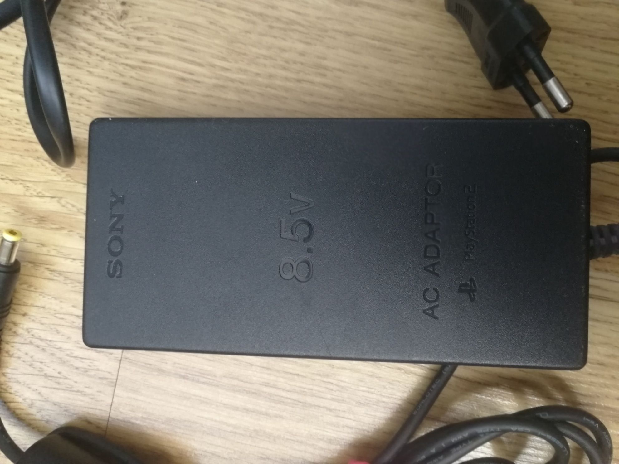 Oryginalny zasilacz PlayStation 2 slim + kabel zasilający