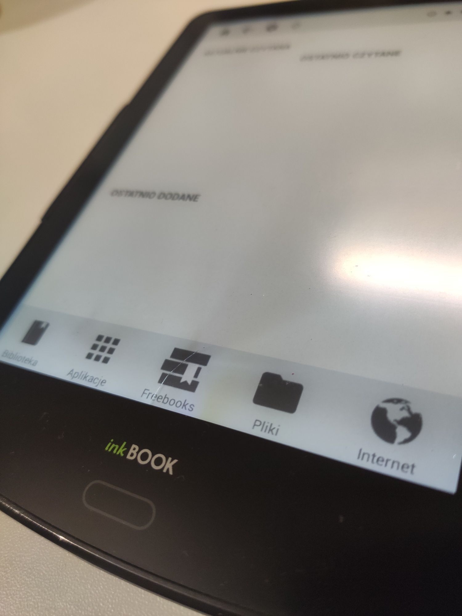 inkBOOK Prime HD D62 HD czytnik ebooków