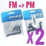 ZRACE adapter FM PM Flat Mount na Post Mount redukcja adaptery gravel