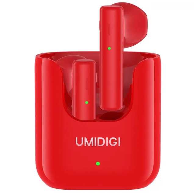 Наушники Umidigi Airbuds U Беспроводные Красные Новые!