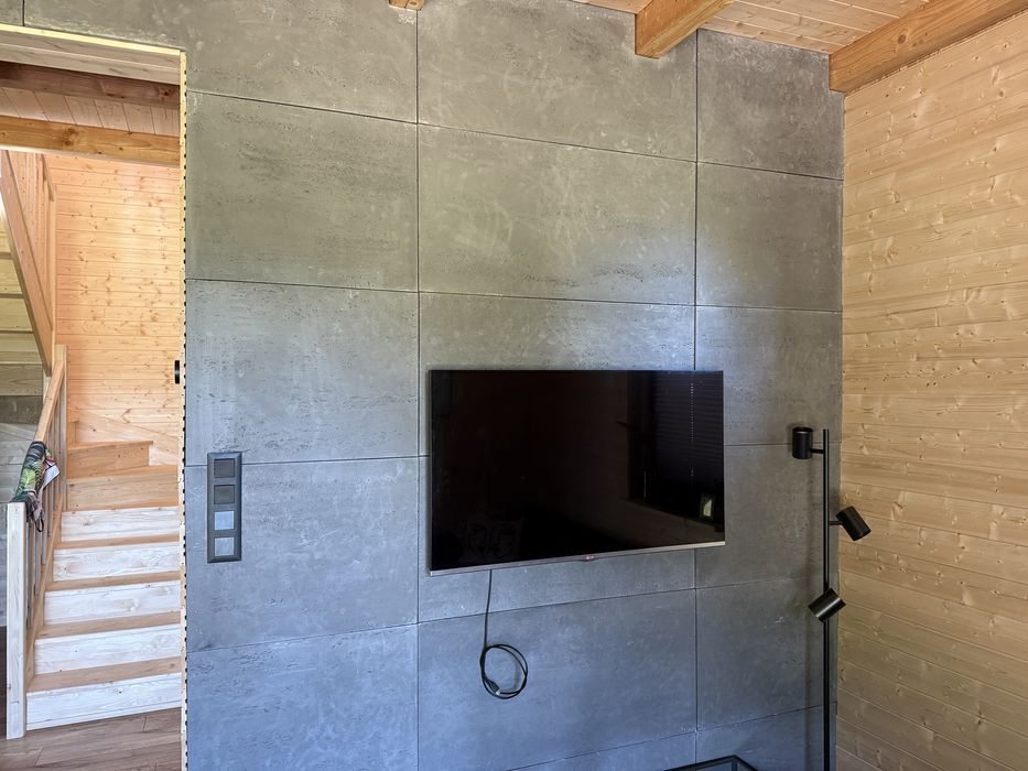 Plyty Beton architektoniczny imitacja 100x50 gipsowe