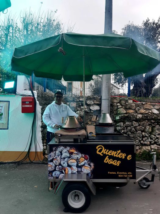 Magustos, Carrinho de Castanhas Assadas, Serviços.