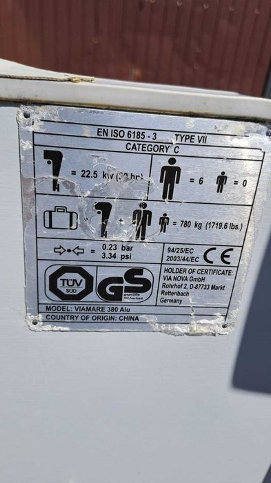 Ponton + silnik MERCURY 9.9km alu podłoga wiosła pompka komplet bdb !