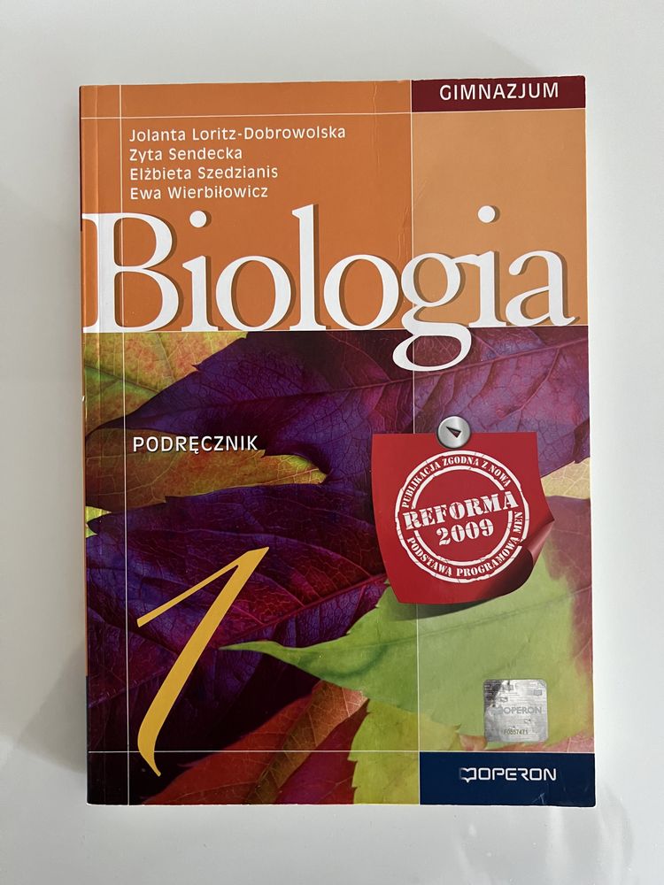 Biologia 1 podręcznik operon gimnazjum