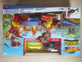 Hot Wheels Monster Truck - zestaw Demolka na stacji