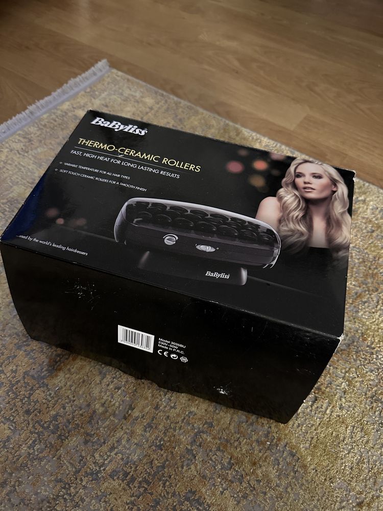 Kit Modelador de Cabelo BaByliss thermo rollers