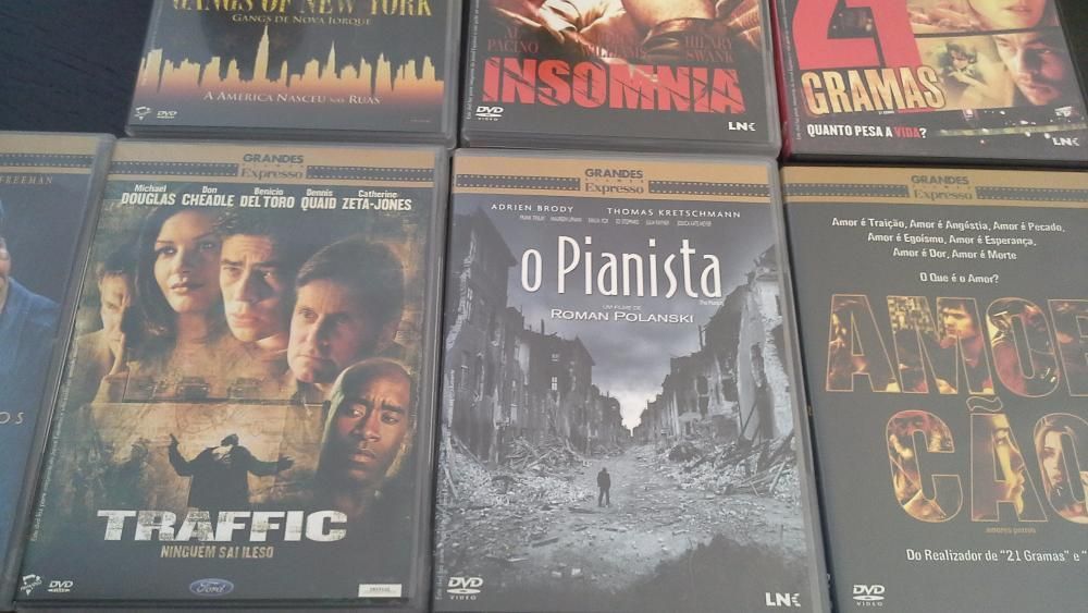 7 Dvd's originais novos