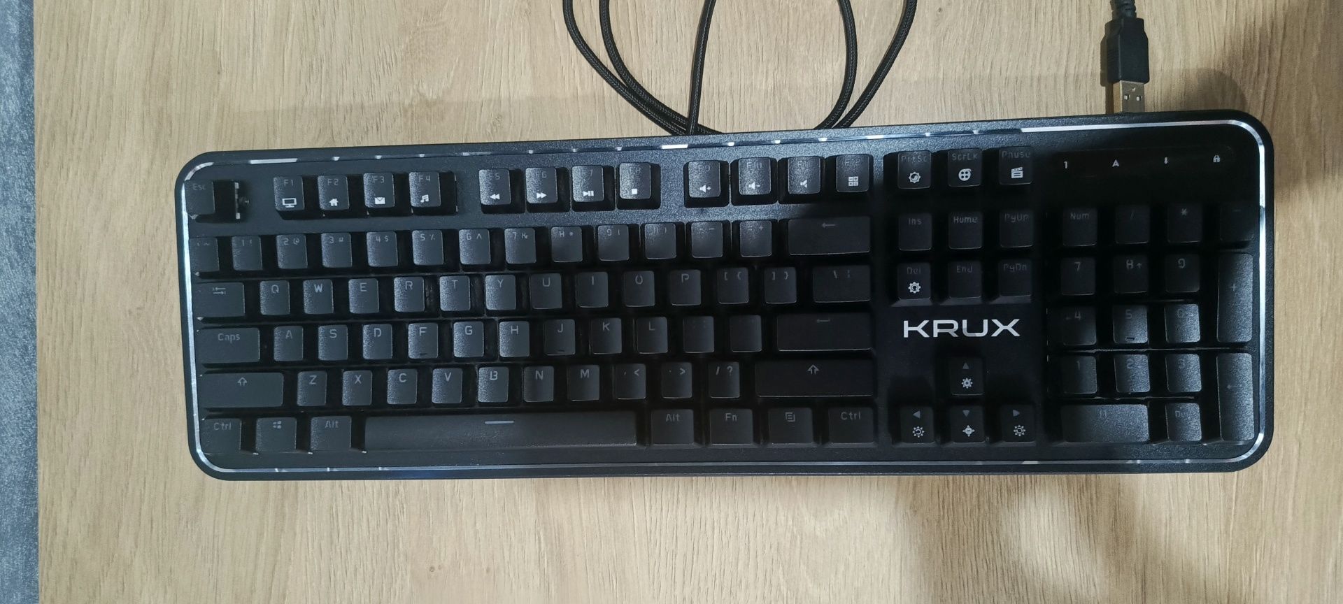 Krux Comet RGB Outemu klawiatura mechaniczna