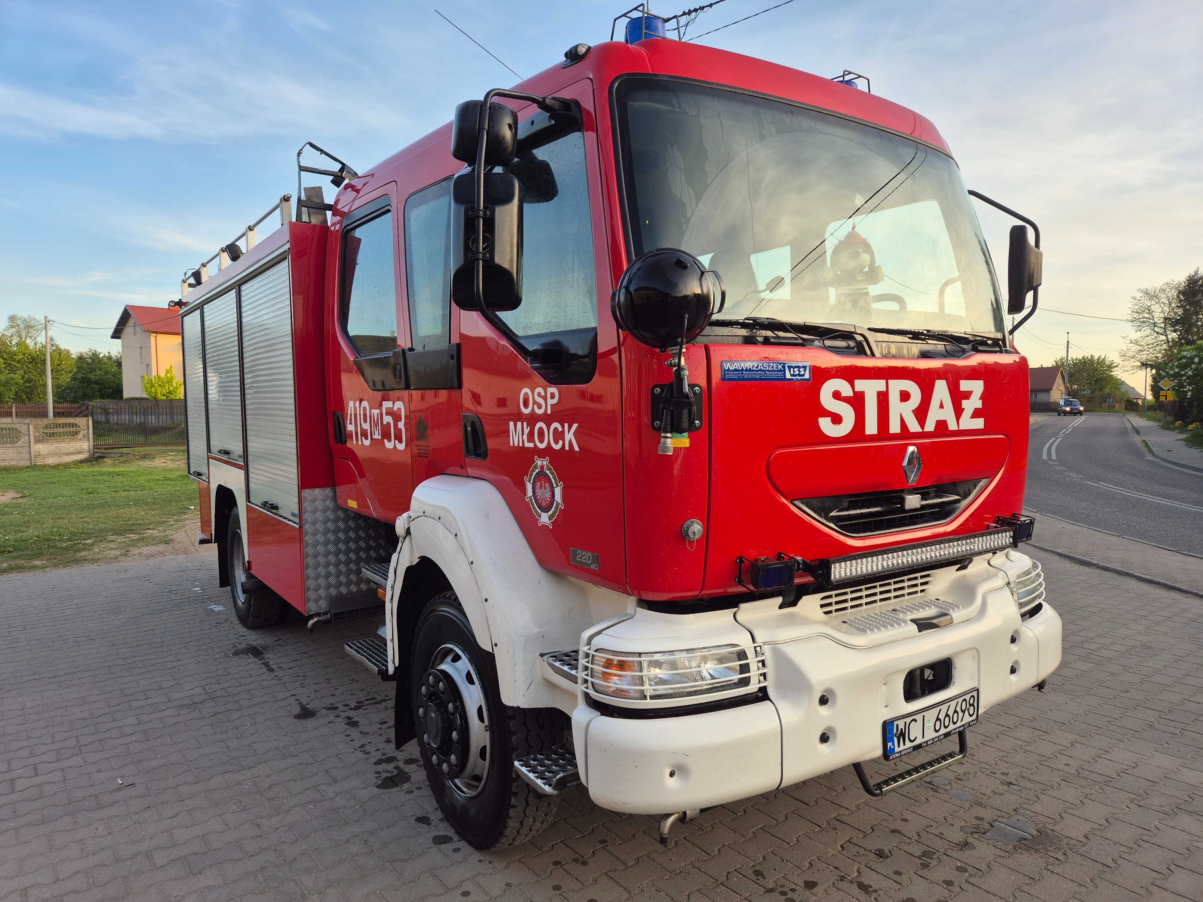 Renault Midlum 220 dCi/Wawrzaszek STRAŻ POŻARNA