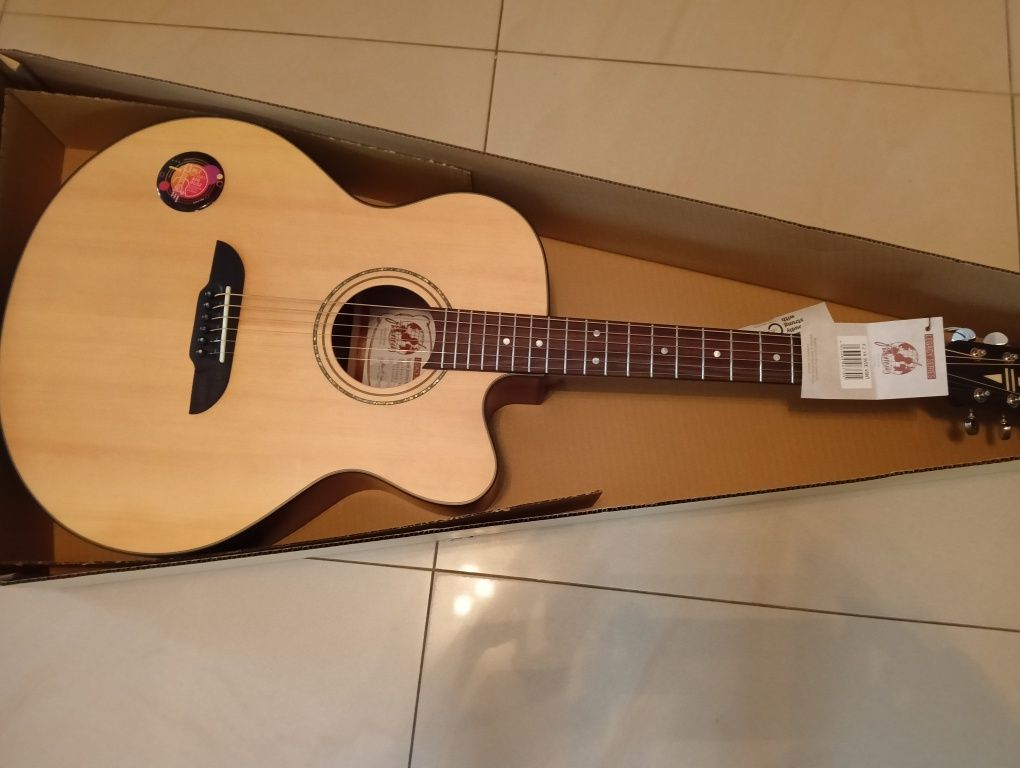 Gitara elektroakustyczna Framus FJ-14SVCE-solidna, świetny stan!