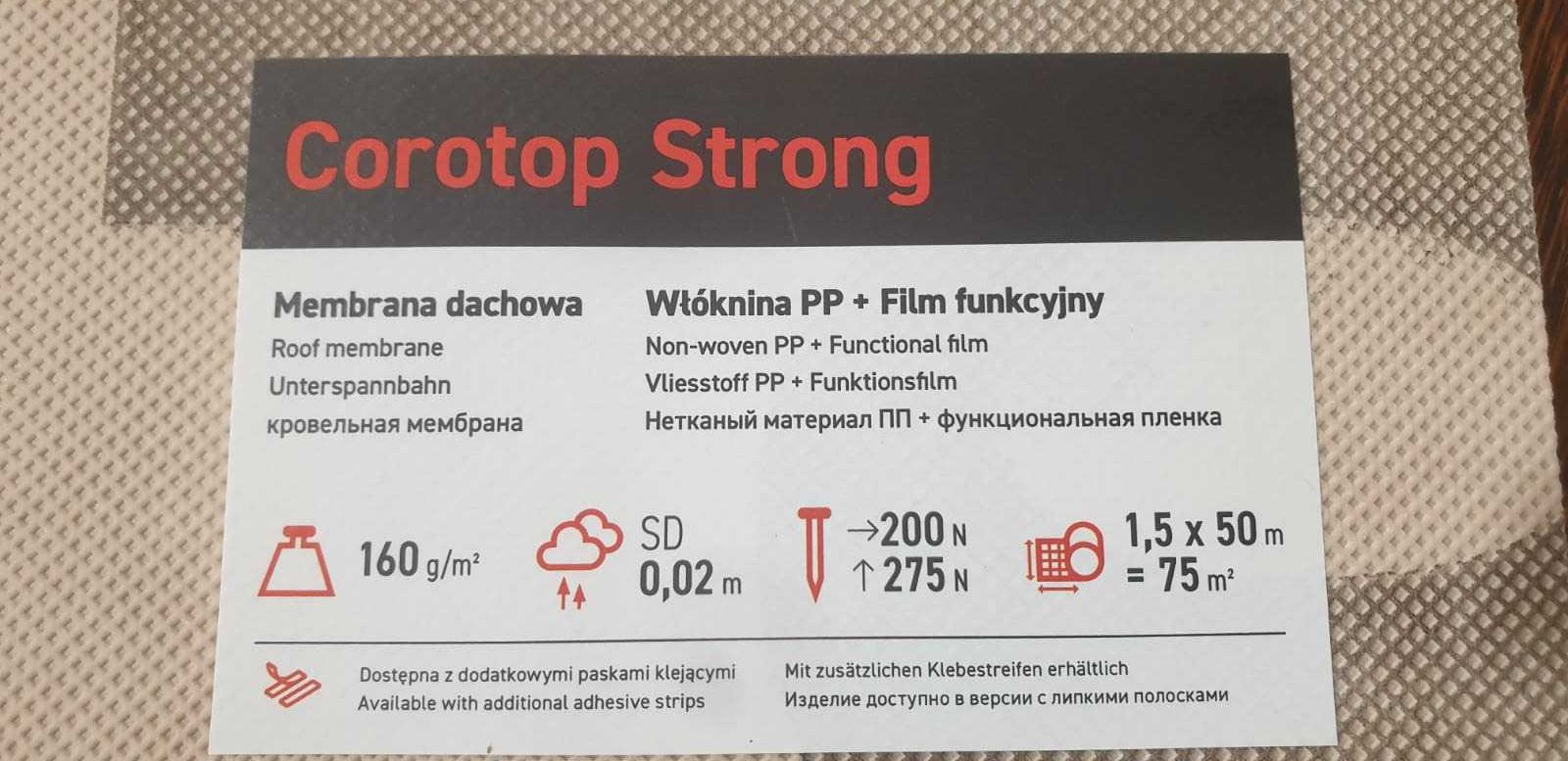 Membrana dachowa folia paroprzepuszczalna, FVAT