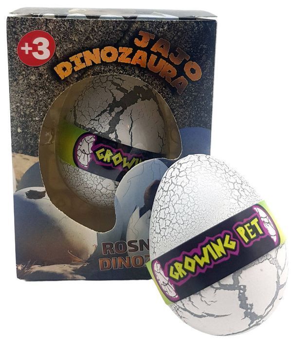 Jajo Dinozaura Rosnący Wykluwający Z Jajka Jajko