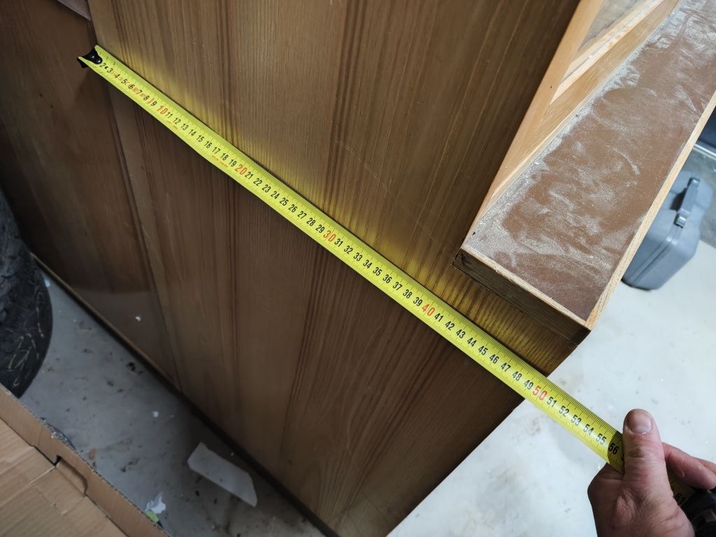 Regał fornirowany solidny szafa h200 sz100 gł50 (4szt)