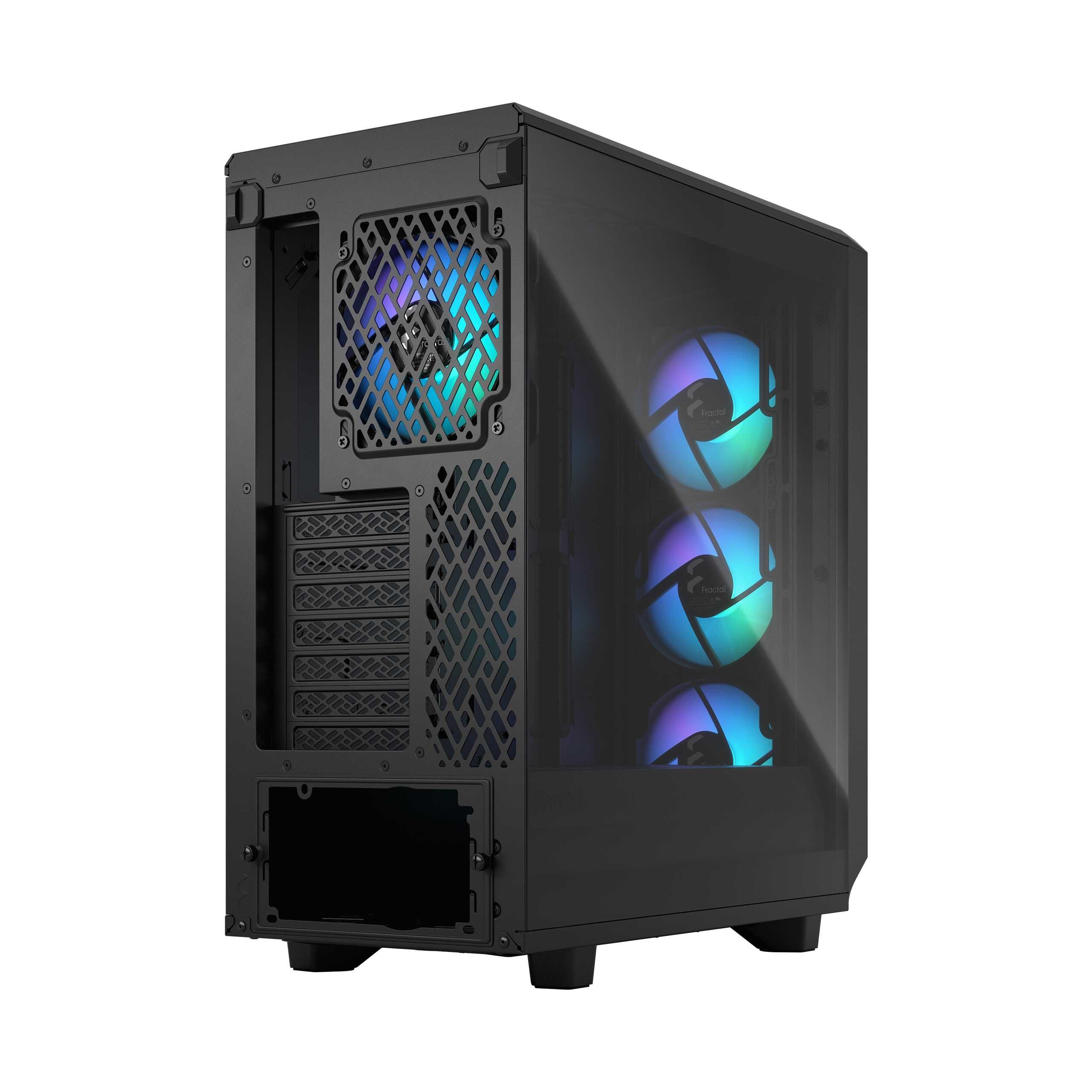 Корпус Fractal Design Meshify 2 Compact Lite RGB черный