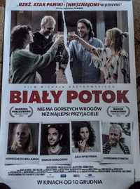 Polski film Biały potok plakat filmowy