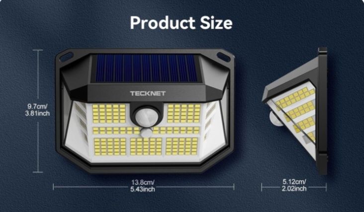 Lampy solarne z czujnikiem ruchu