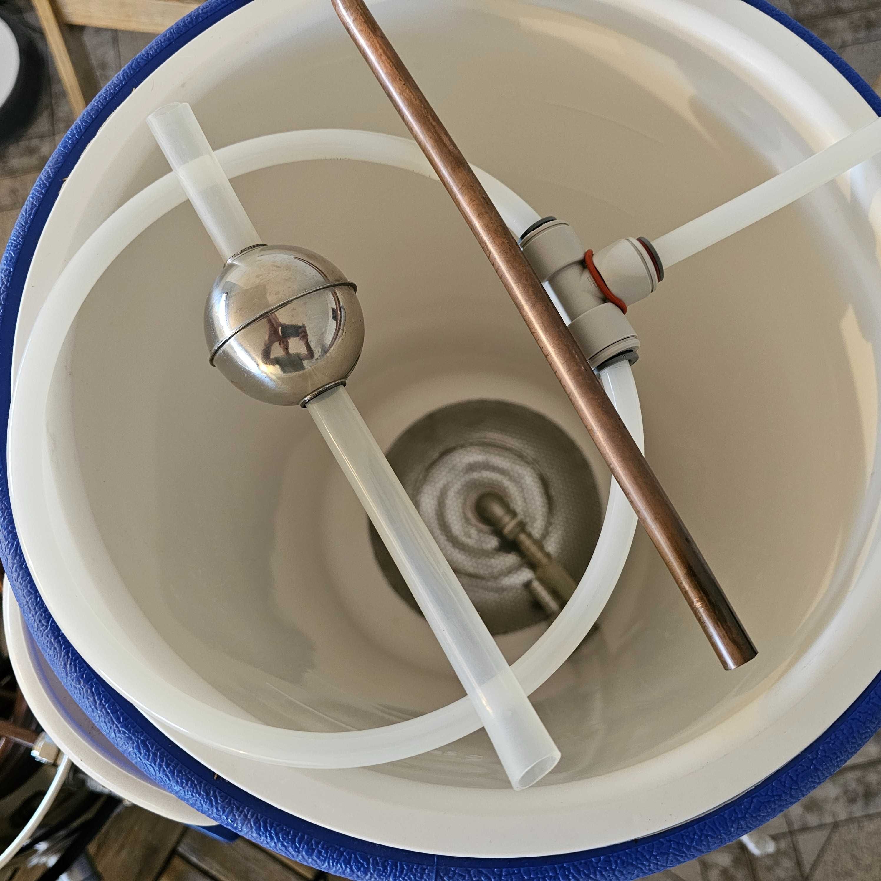 Pack produção cerveja artesanal tipo HERMS c/ panelas e acessórios